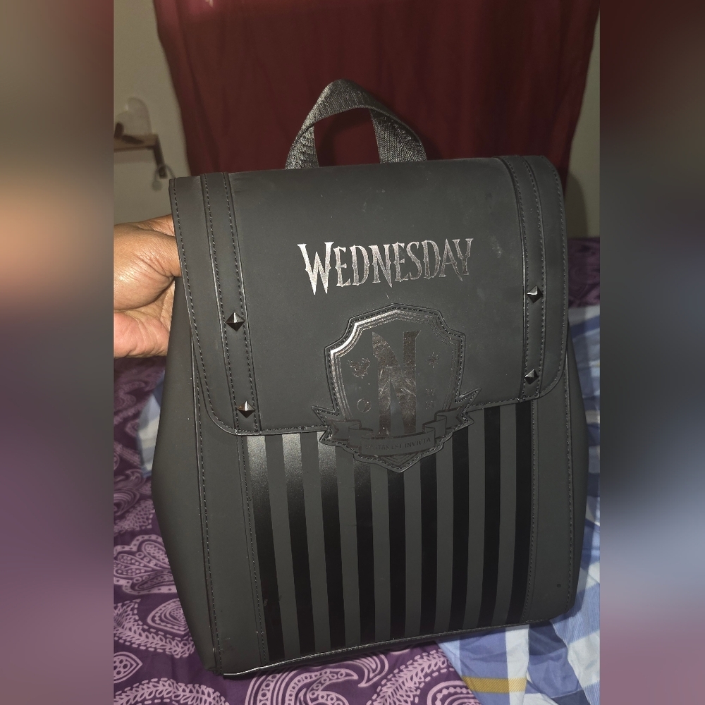 Wednesday Black Backpack